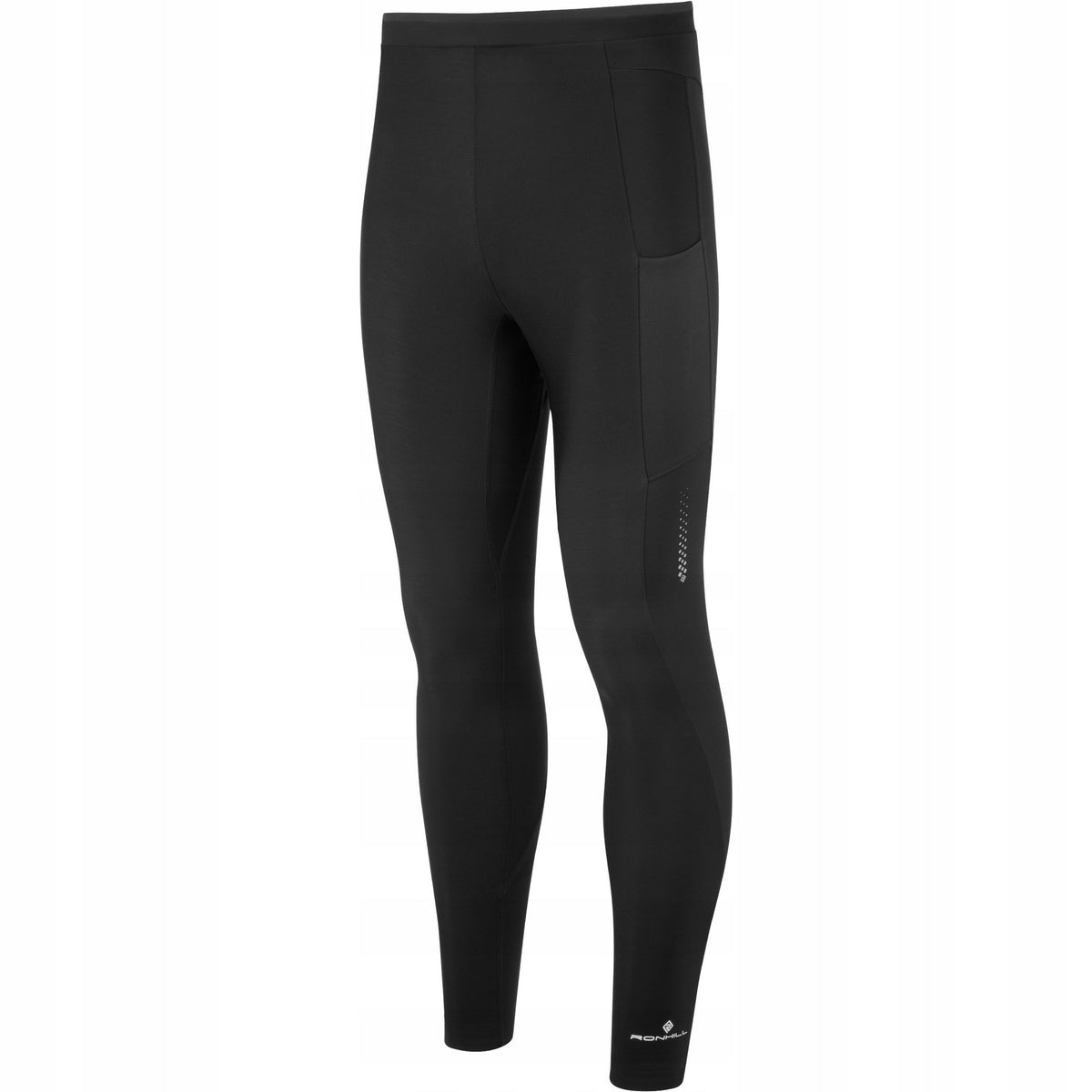 Black - Front - Ronhill Mens Tech Winter Tights