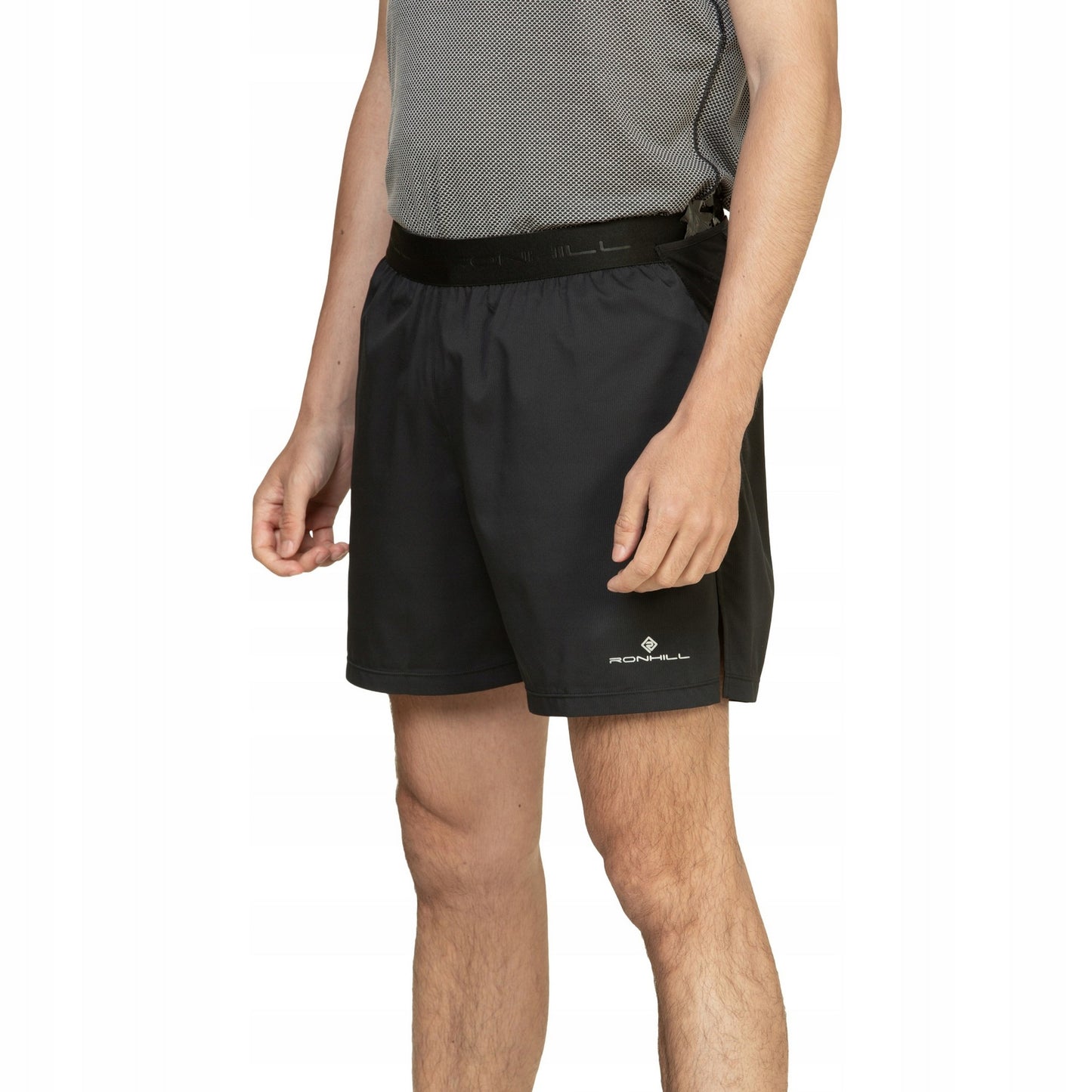 Black - Side - Ronhill Mens Tech All Terrain Shorts