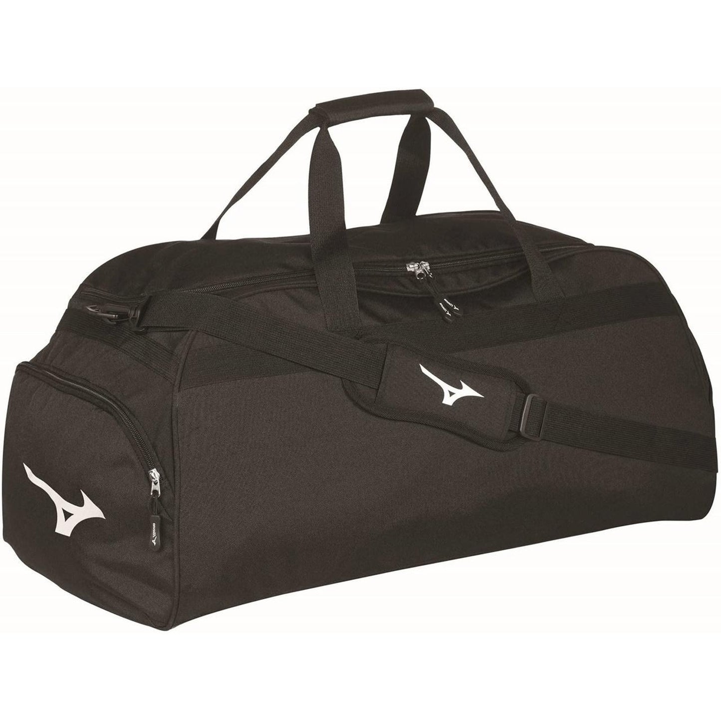 Black - Back - Mizuno Large 55L Holdall