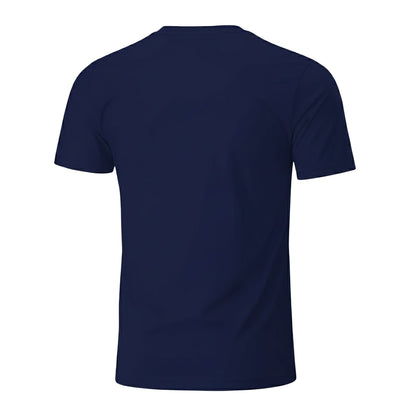 Navy - Back - Mizuno Mens Shizuoka Free Time T-Shirt