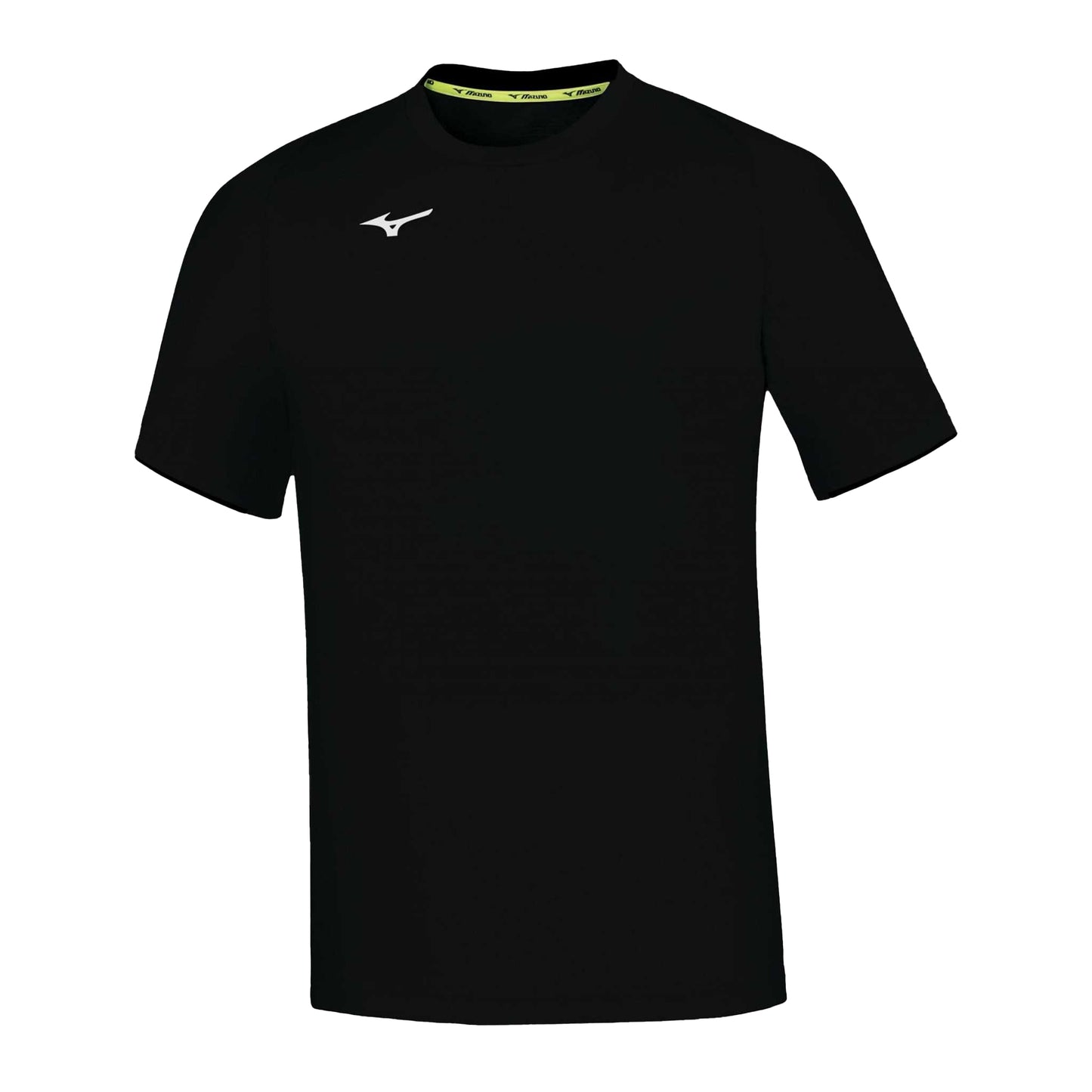 Black - Front - Mizuno Mens Core Short-Sleeved T-Shirt