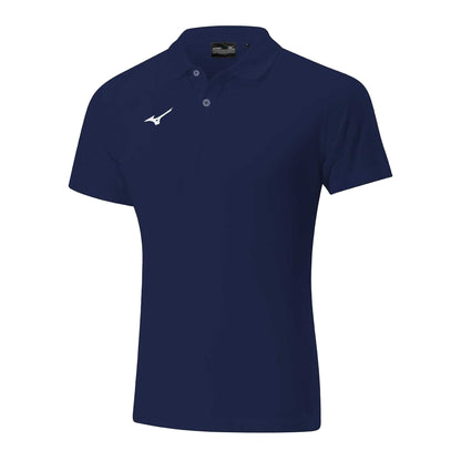 Navy - Front - Mizuno Mens Shizuoka Free Time Polo Shirt