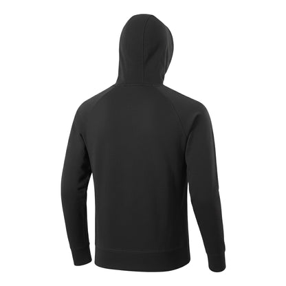 Black - Back - Mizuno Mens Terrycloth Hoodie