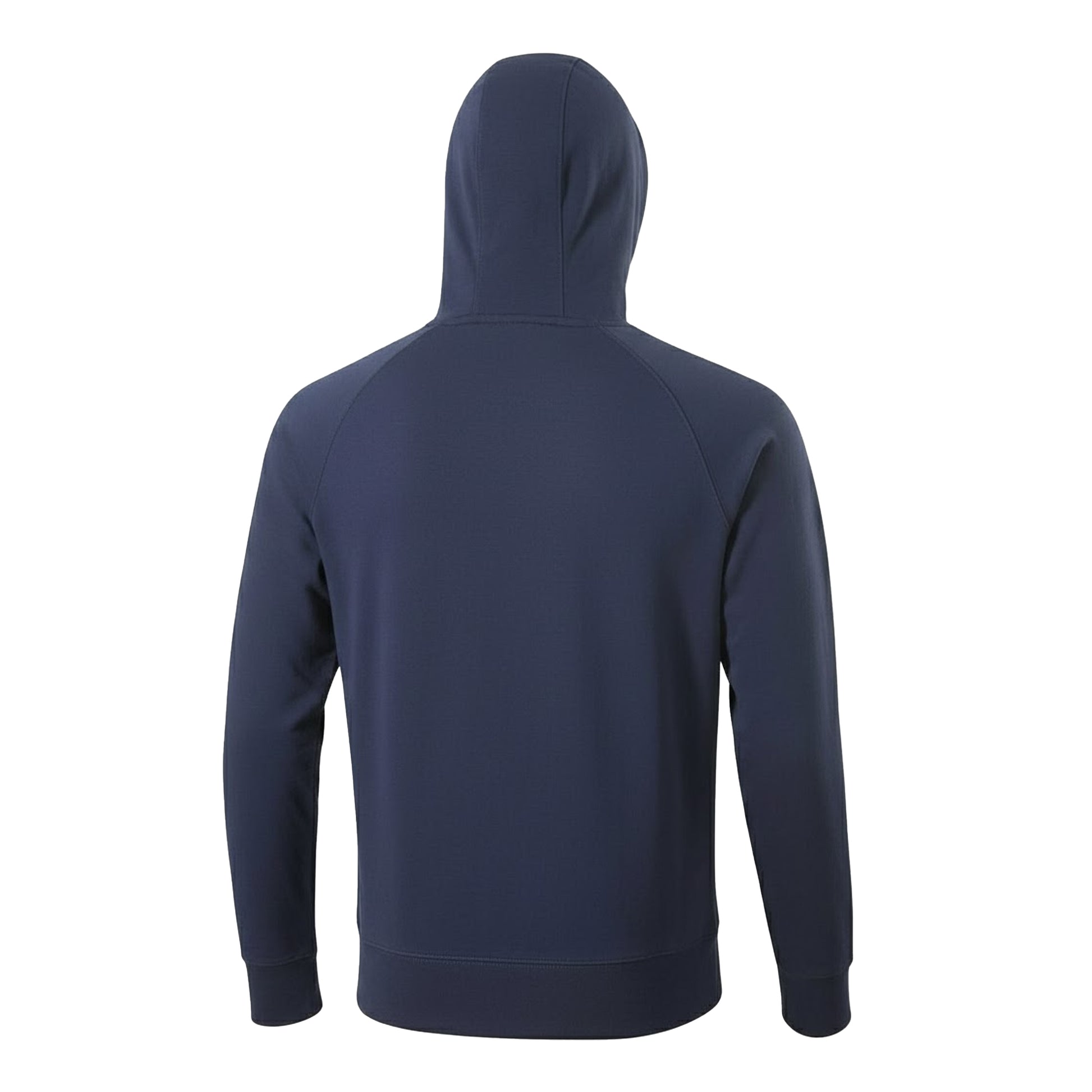 Navy - Back - Mizuno Mens Terrycloth Hoodie