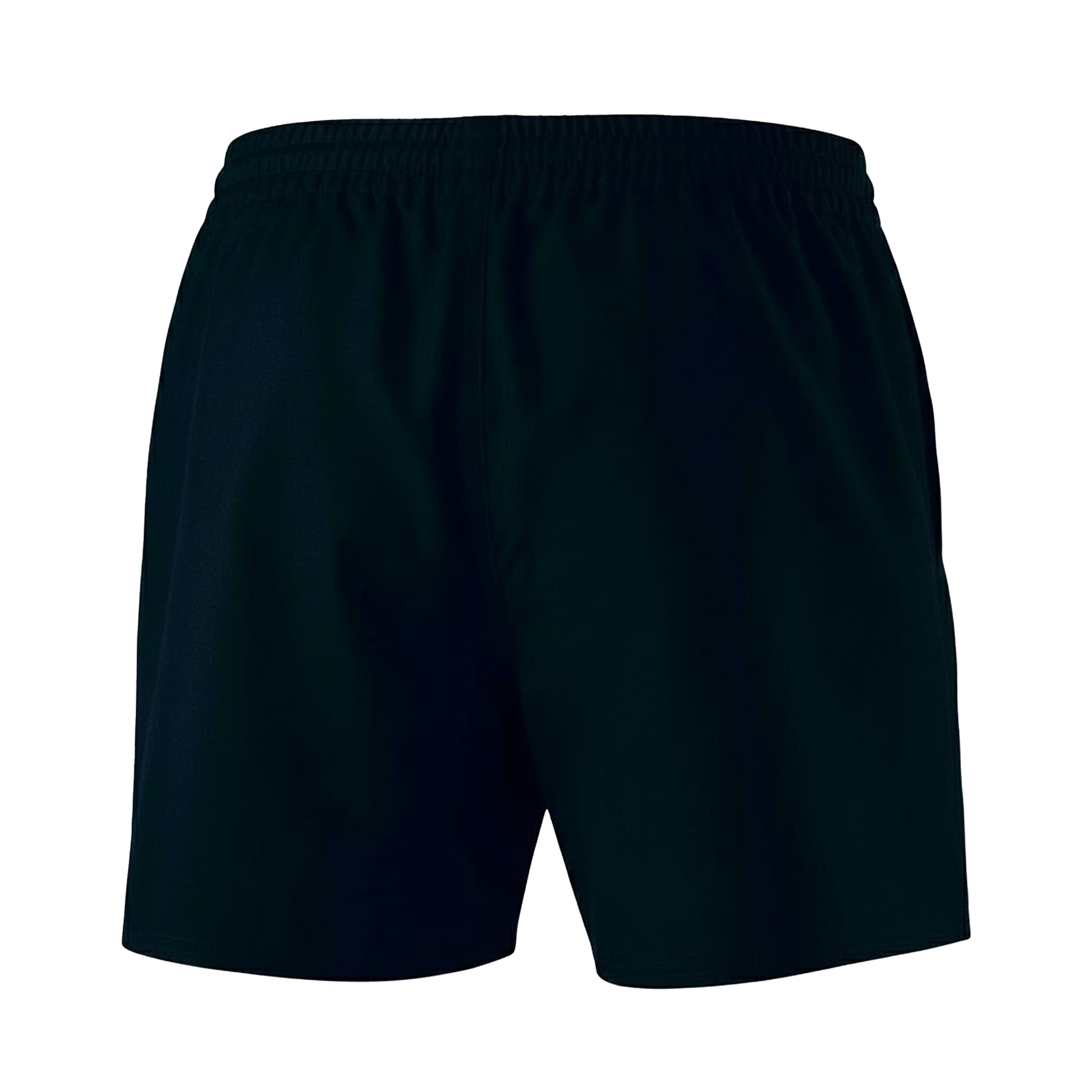 Black - Back - Mizuno Mens Authentic Rugby Shorts