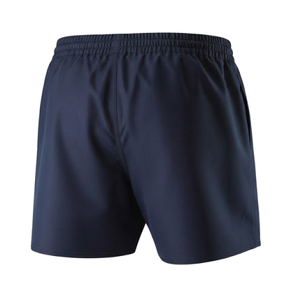 Navy - Back - Mizuno Mens Authentic Rugby Shorts