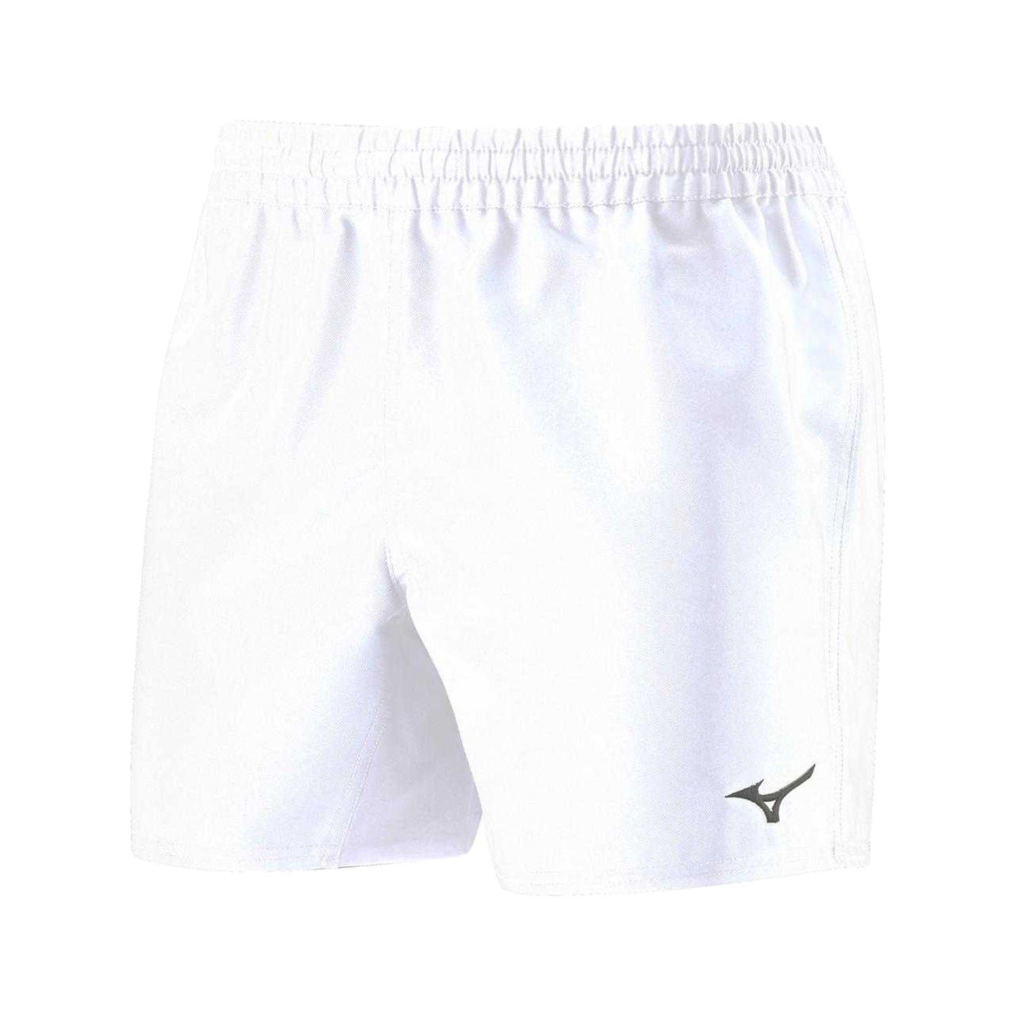 White - Front - Mizuno Mens Authentic Rugby Shorts