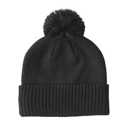 Black - Back - Mizuno Jingasa Bobble Hat