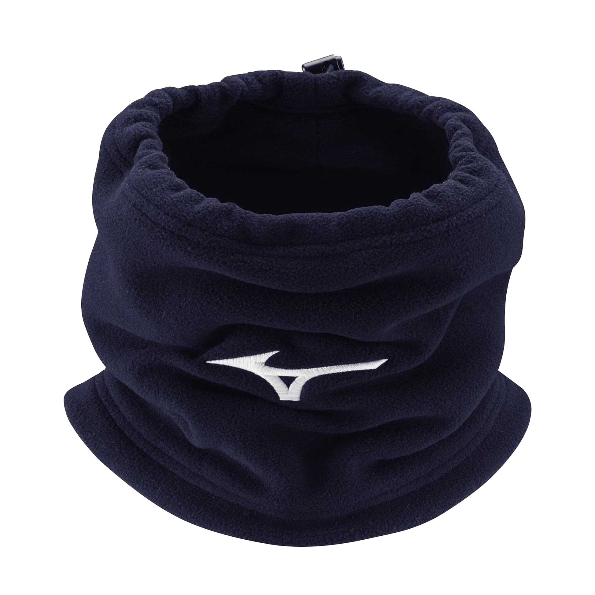 Navy - Front - Mizuno Logo Lightweight Snood