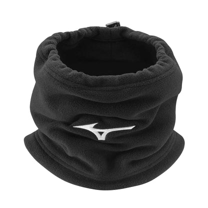 Black - Front - Mizuno Logo Lightweight Snood