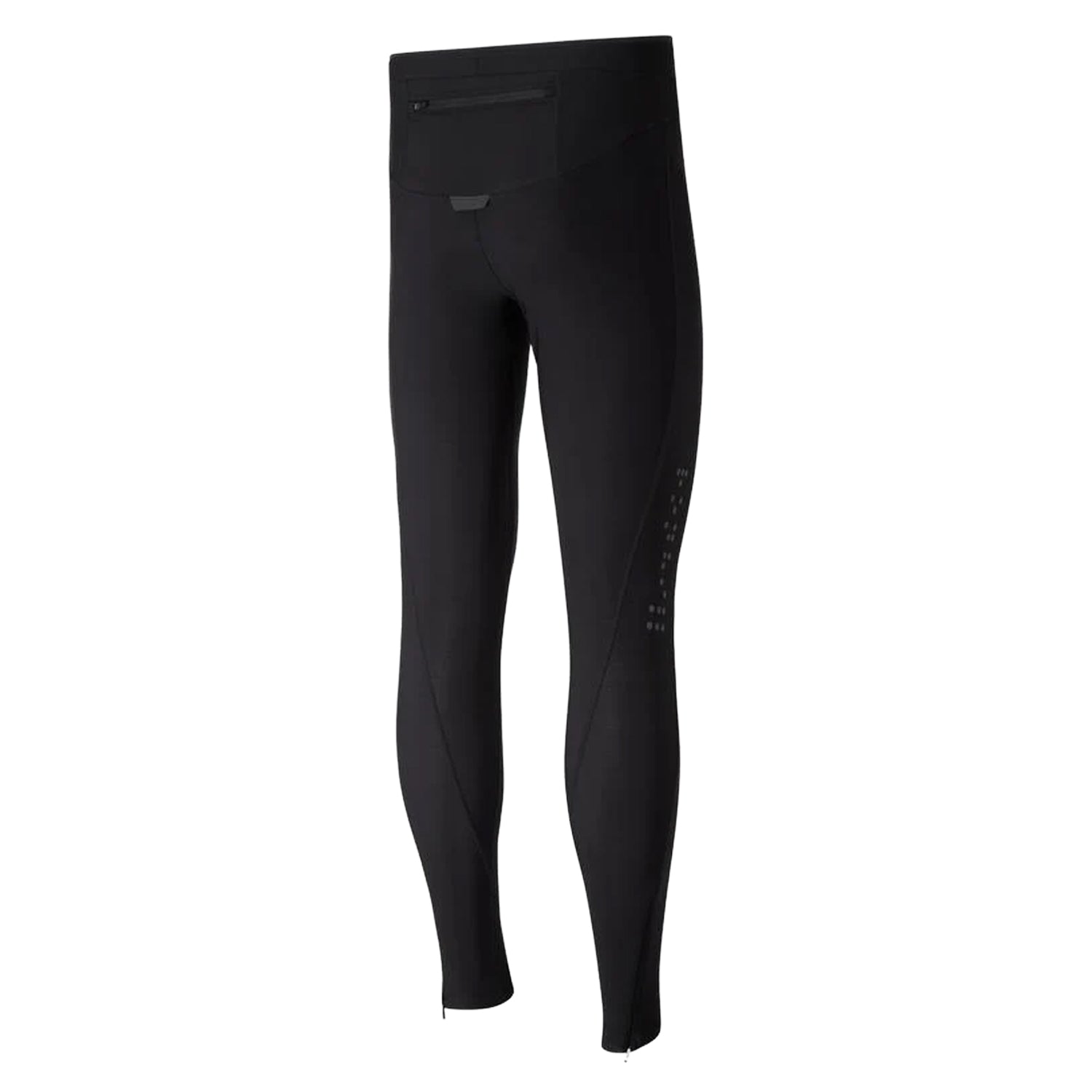Black - Back - Ronhill Mens Tech Tight Winter Thermal Bottoms