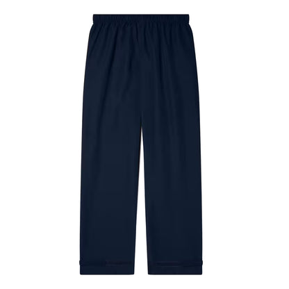 Navy - Back - Canterbury Womens-Ladies Open Hem Training Jogging Bottoms