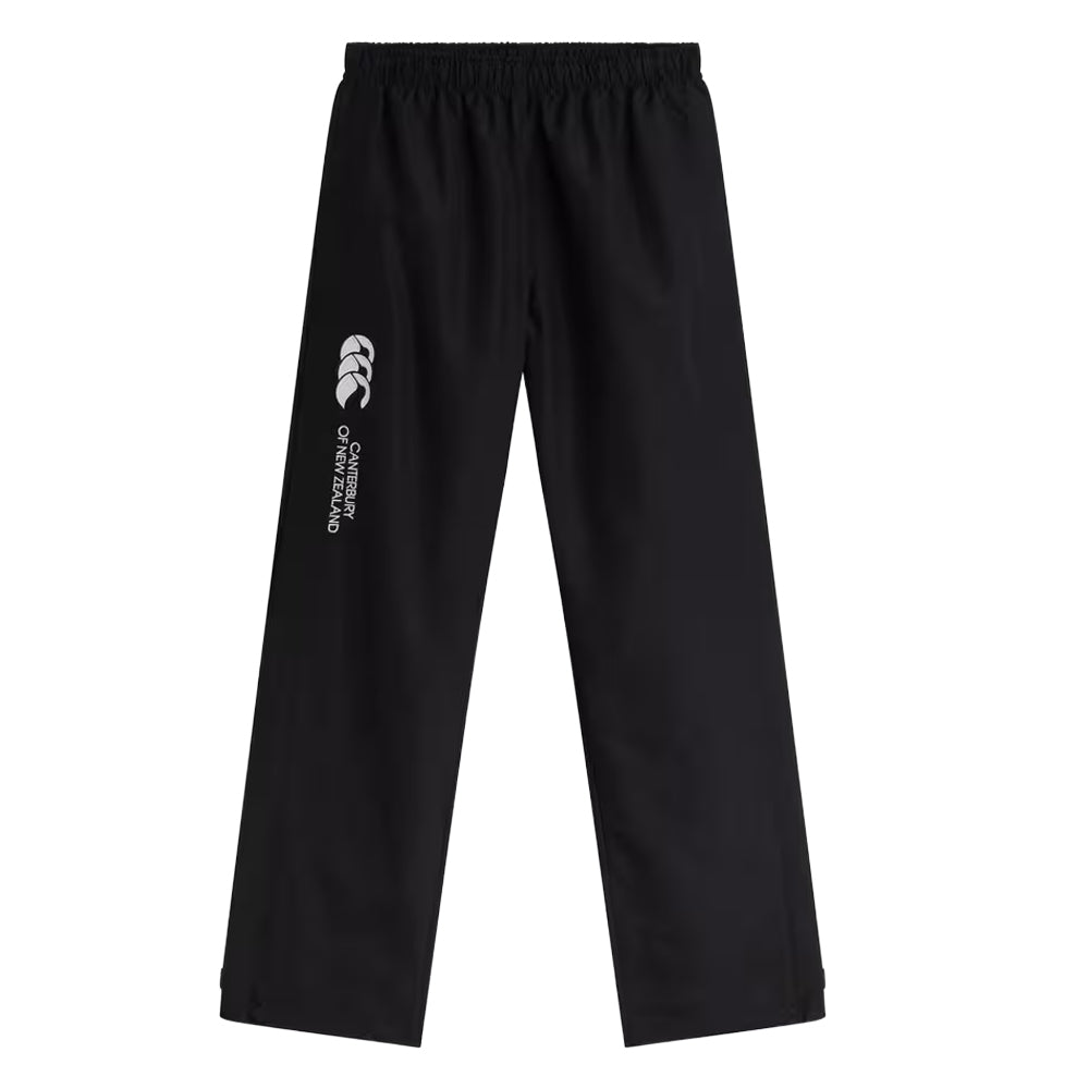 Black - Front - Canterbury Womens-Ladies Open Hem Training Jogging Bottoms