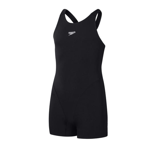 Black - Front - Speedo Girls Eco Endurance+ One Piece Swimsuit