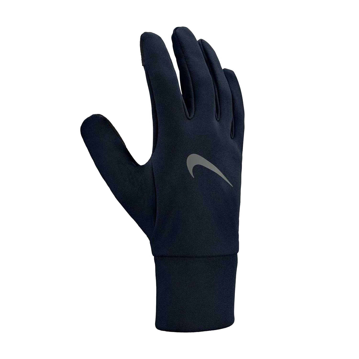 Navy - Back - Nike Mens Fleece Therma-Fit Gloves