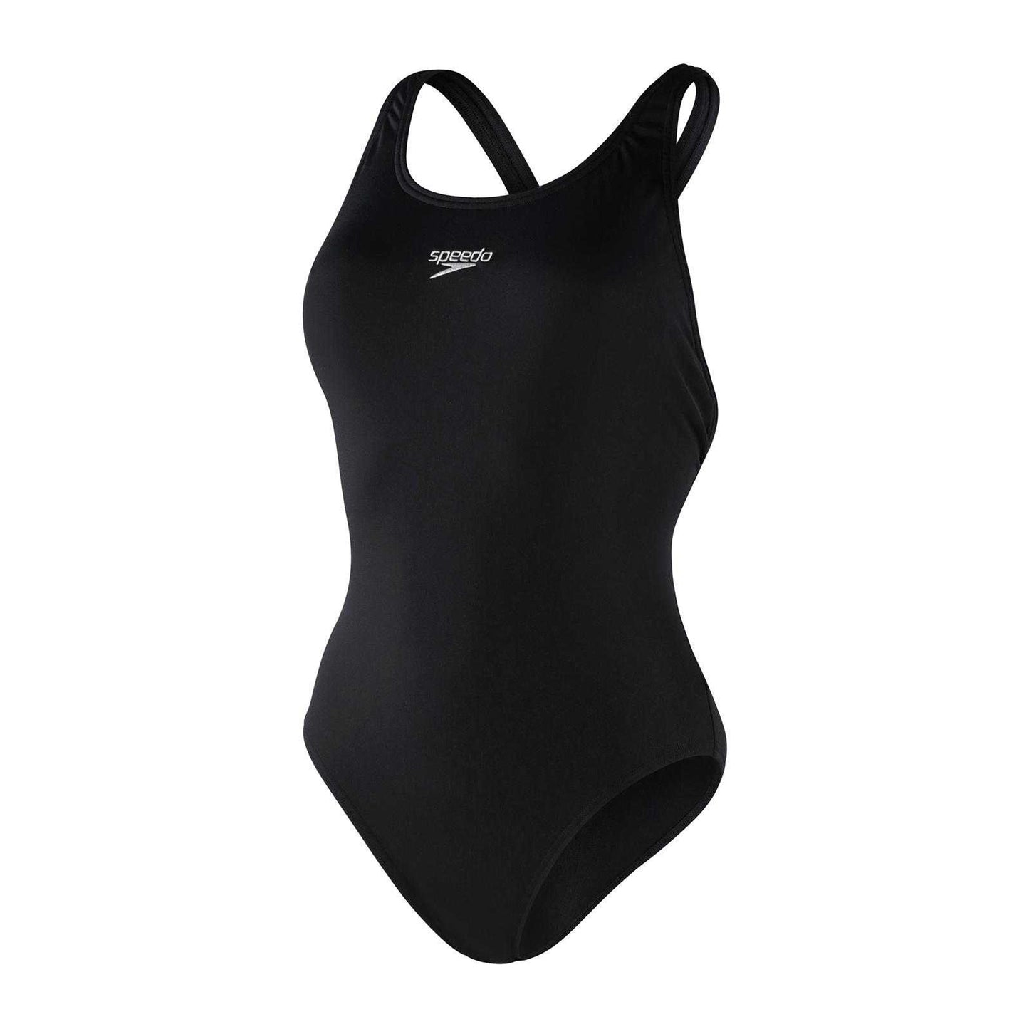 Black - Front - Speedo Womens-Ladies Eco Endurance+ Costume One Piece Swimsuit