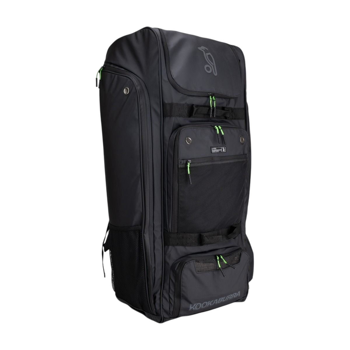 Black - Front - Kookaburra 2026 Pro Players Cricket Bag