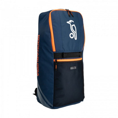 Navy-Orange - Front - Kookaburra D6500 Cricket Bag