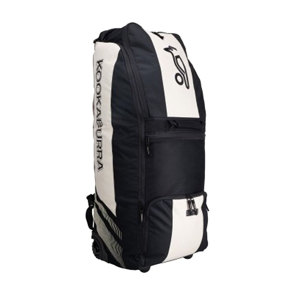 Black-Bone - Front - Kookaburra 2026 WD2000 Wheelie Duffle Bag