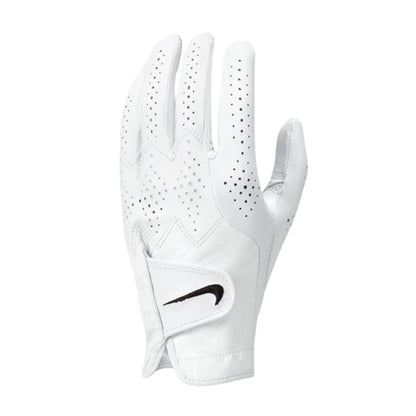 White - Front - Nike Tour Classic IV Leather Golf Glove