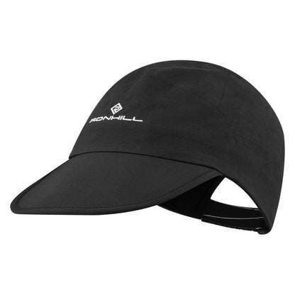 Black - Front - Ronhill Logo Nylon Cap