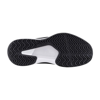 Black - Side - Head Womens-Ladies Revolt Court 5.0 Tennis Shoes
