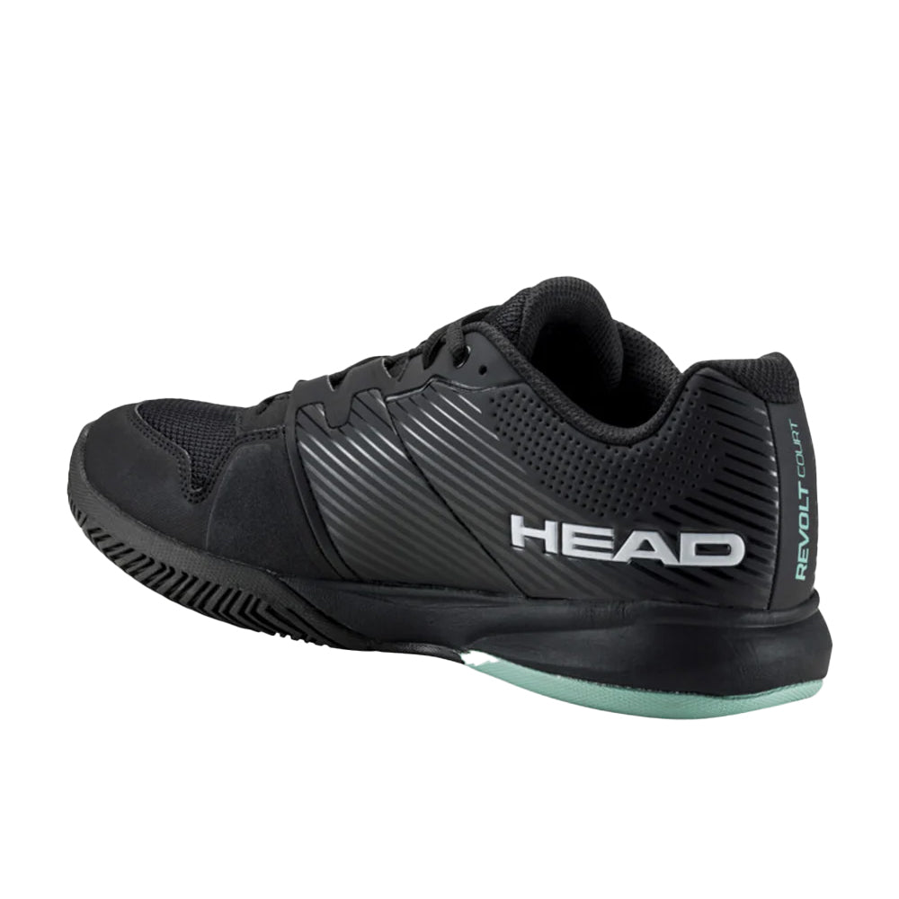 Black - Back - Head Mens Revolt Tennis Shoes