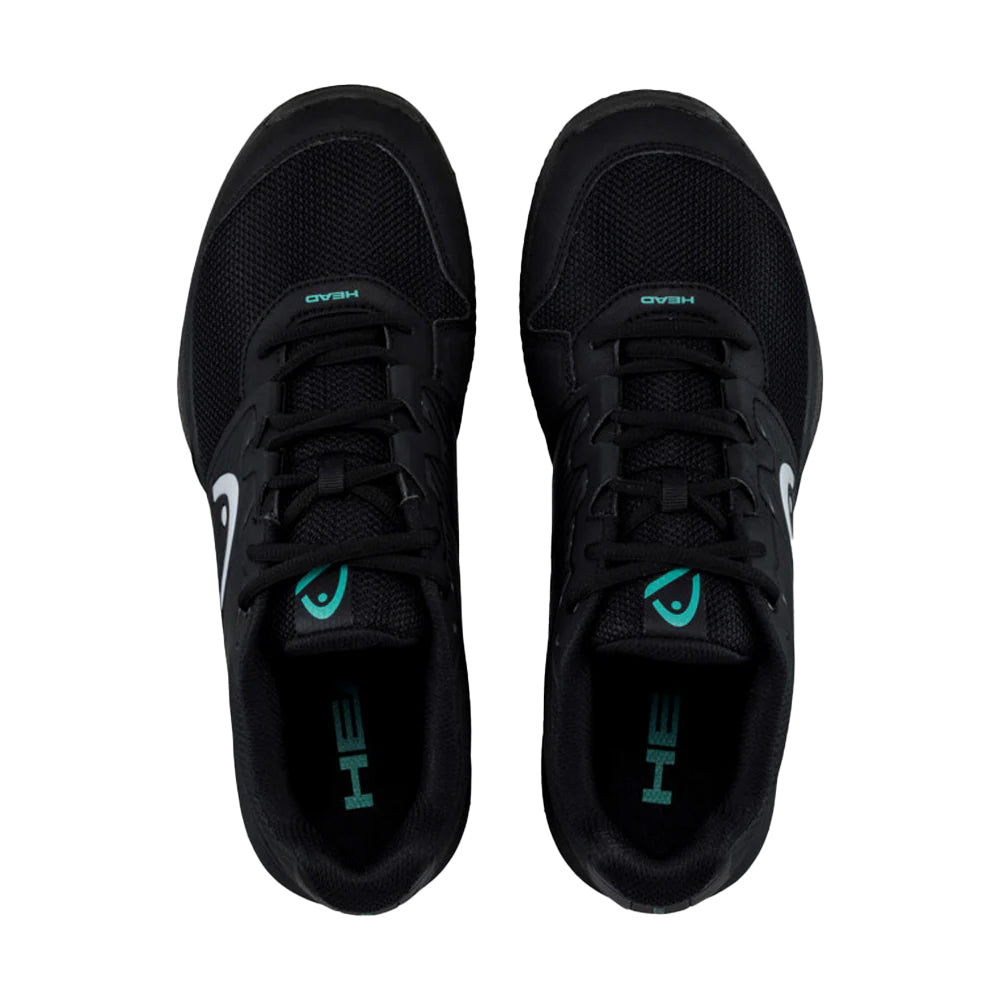 Black - Side - Head Mens Revolt Tennis Shoes