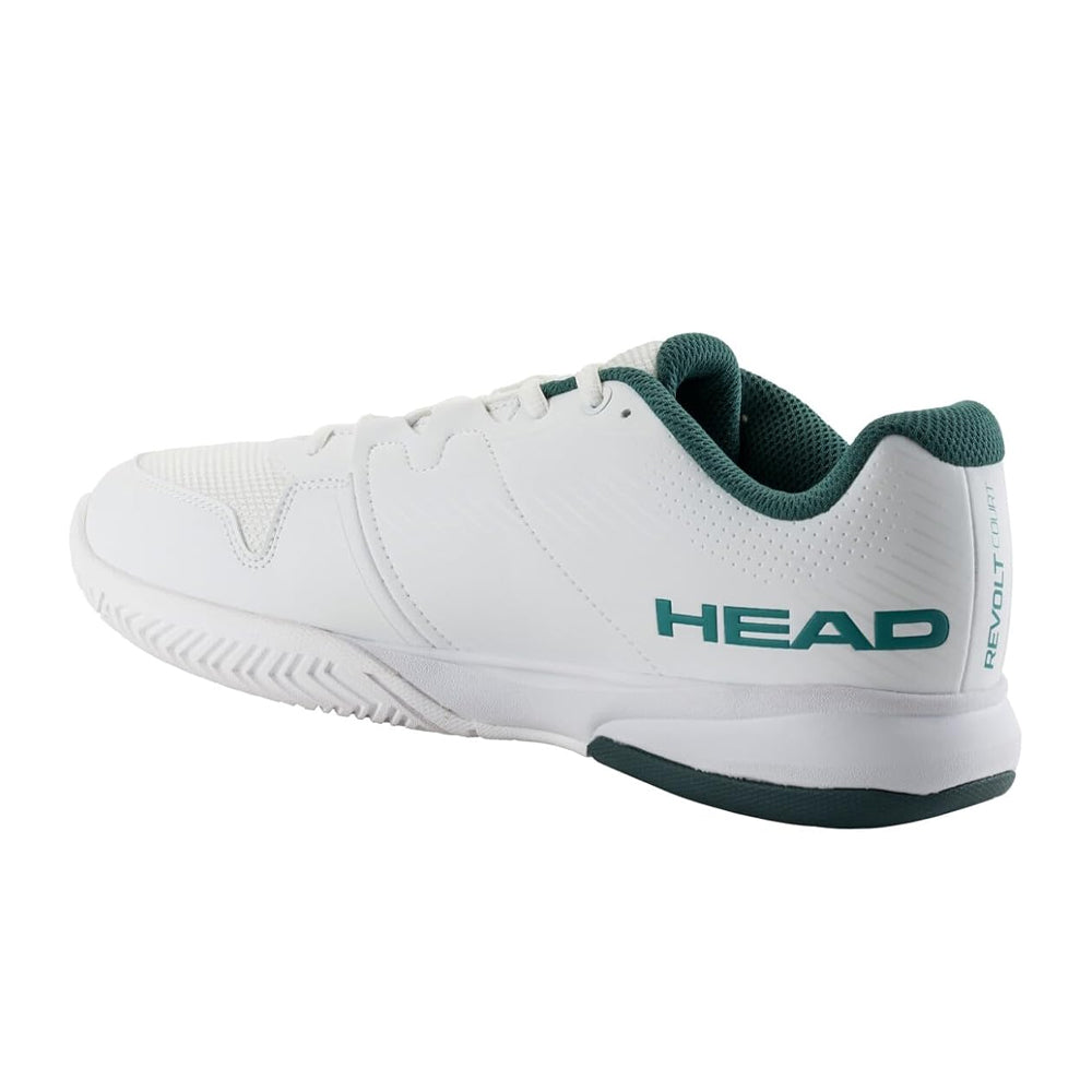 White - Back - Head Mens Revolt Tennis Shoes