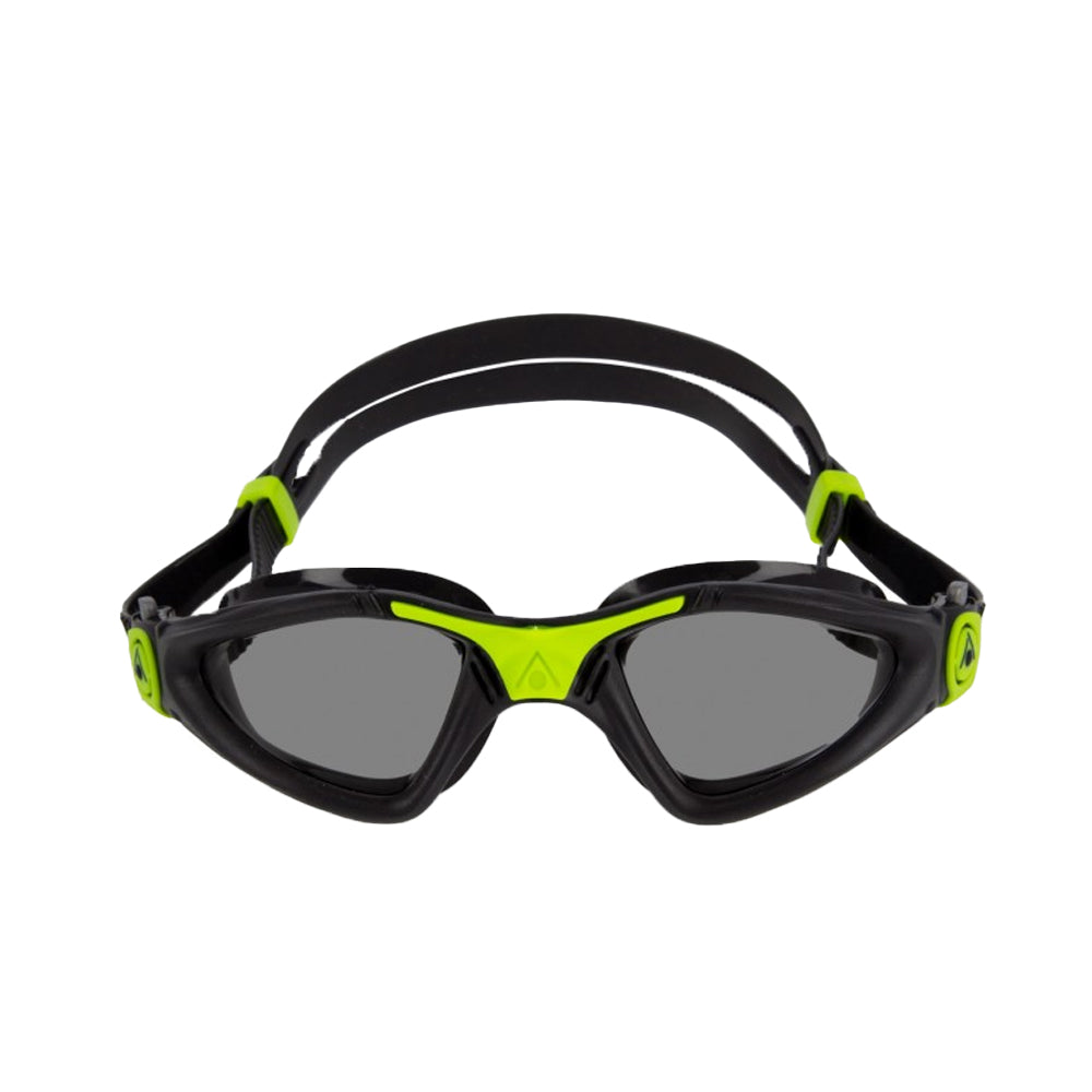 Dark Grey-Green - Front - Aquasphere Kayenne Swimming Goggles
