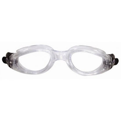 Transparent-Black - Front - Aquasphere Kaiman Swimming Goggles