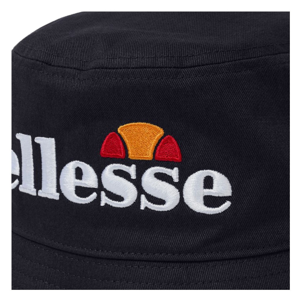 Black - Back - Ellesse Mavro Embroidered Logo Bucket Hat