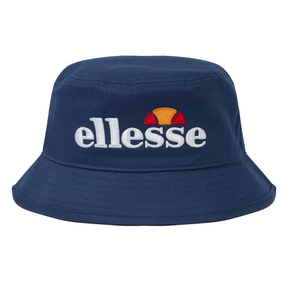 Navy - Front - Ellesse Mavro Embroidered Logo Bucket Hat