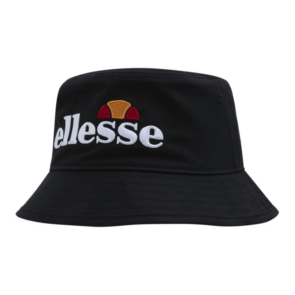 Black - Front - Ellesse Mavro Embroidered Logo Bucket Hat