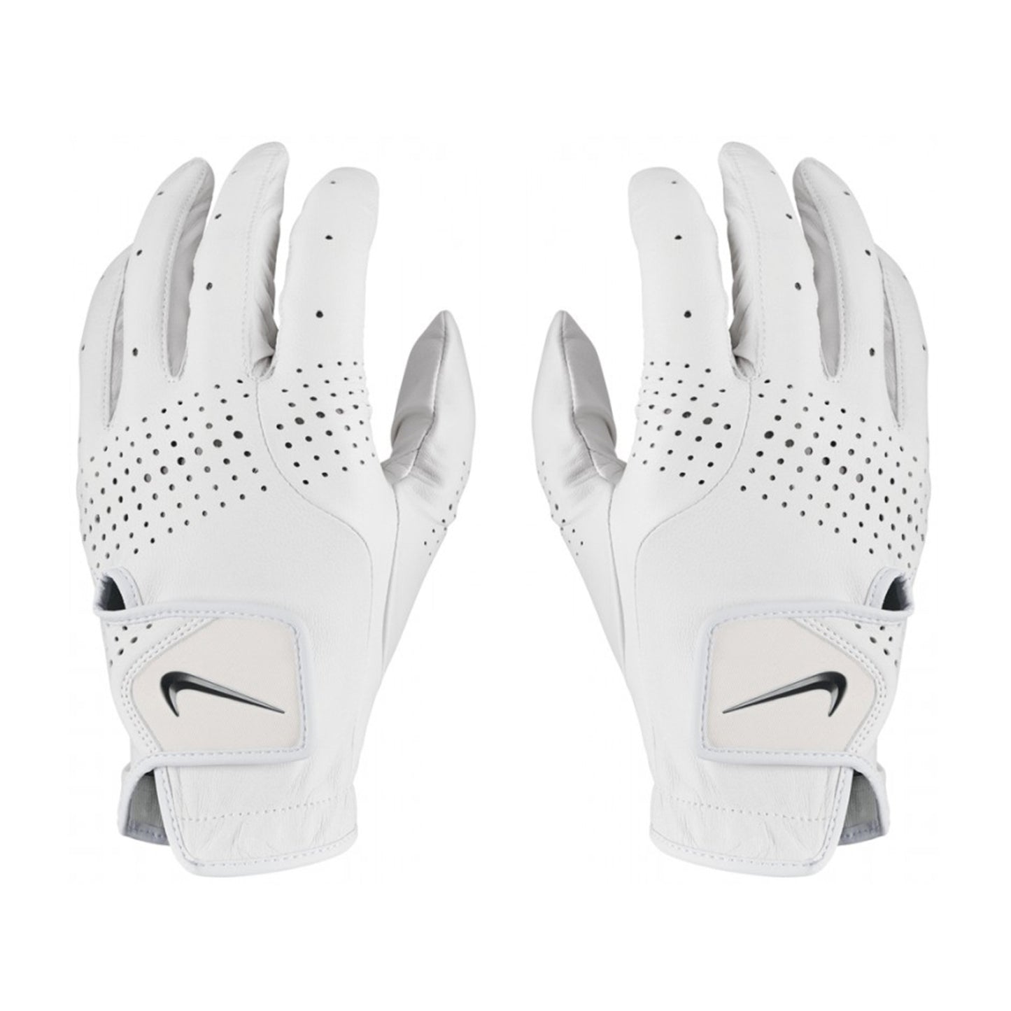 White - Back - Nike Mens Tour Classic III Leather 2020 Right Hand Golf Glove
