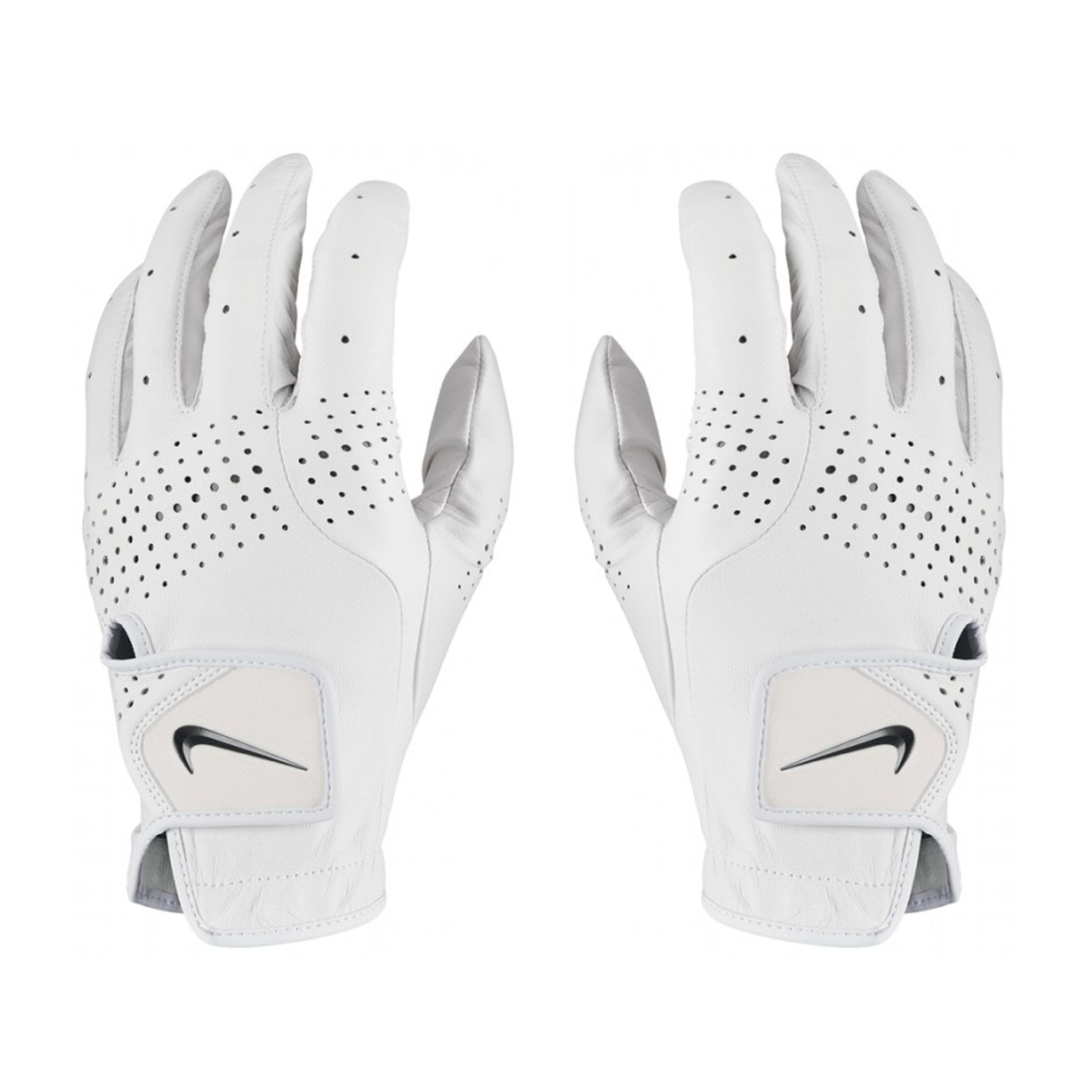 White - Back - Nike Mens Tour Classic III Leather 2020 Right Hand Golf Glove