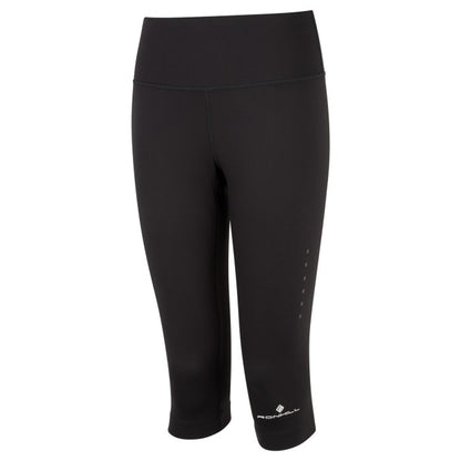 Black - Front - Ronhill Womens-Ladies Core Capri