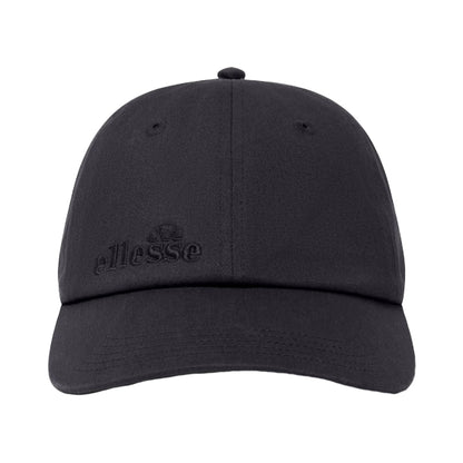 Black - Back - Ellesse Arona Embroidered Logo Cap