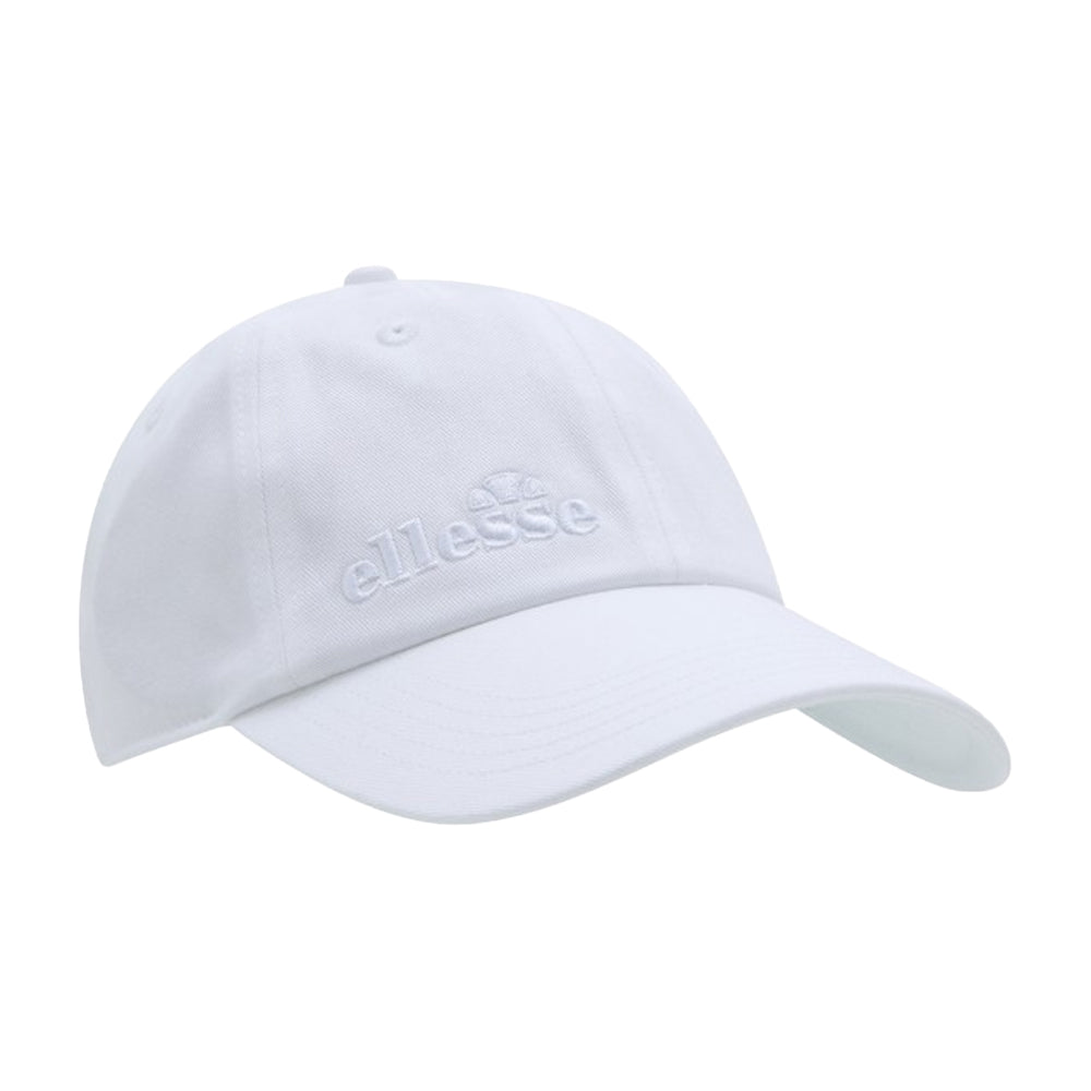 White - Front - Ellesse Arona Embroidered Logo Cap