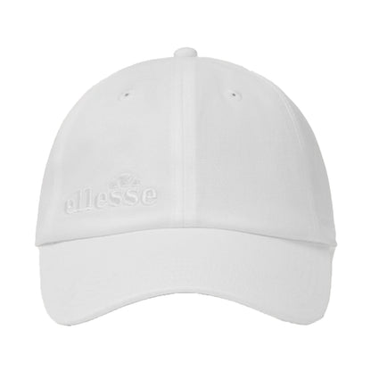 White - Back - Ellesse Arona Embroidered Logo Cap