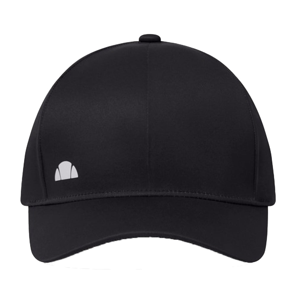 Black - Back - Ellesse Sarnaro Logo Cap