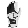 White-Black - Front - Nike Mens Tech Extreme VII Leather Left Hand Golf Glove