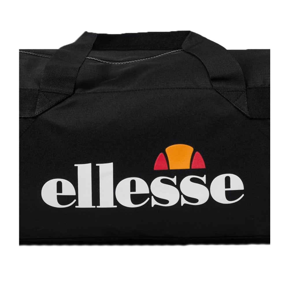 Black - Back - Ellesse Norana Logo Duffle Bag