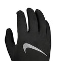 Black-Silver - Side - Nike Mens Accelerate Running Gloves