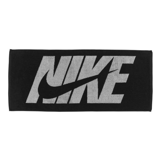 Black Print - Front - Nike Unisex Adult Graphic Training Jacquard Towel