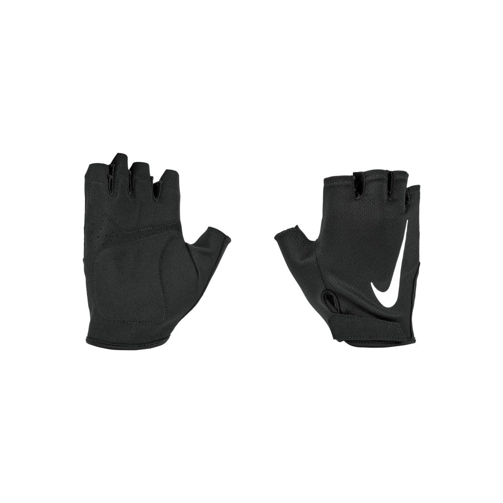 Black - Side - Nike Womens-Ladies Essential Fitness 2.0 Gym Fingerless Gloves