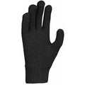 Black - Back - Nike Childrens-Kids 2.0 Knitted Swoosh Gloves