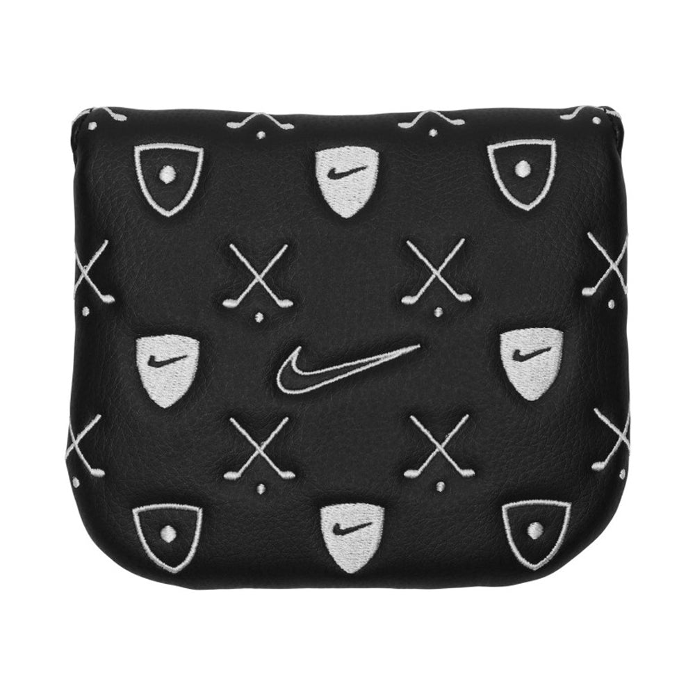 Black-White - Front - Nike Tour Mallet Putter Head Cover