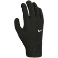 Black - Front - Nike Childrens-Kids 2.0 Knitted Swoosh Gloves