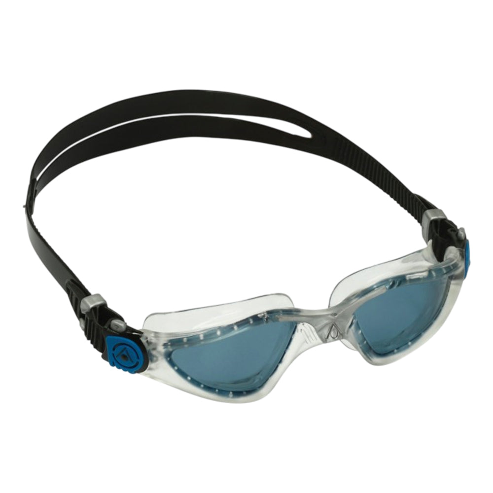 Petrol-Black - Side - Aquasphere Kayenne Dark Diving Mask